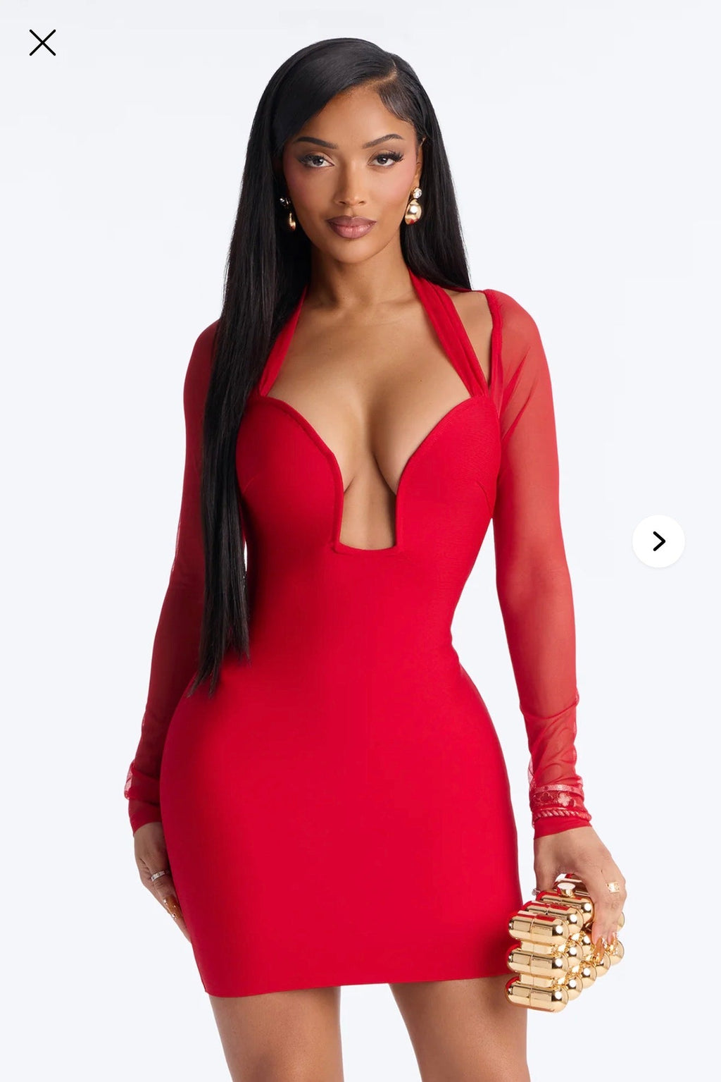 Mariela bandage mini -dress