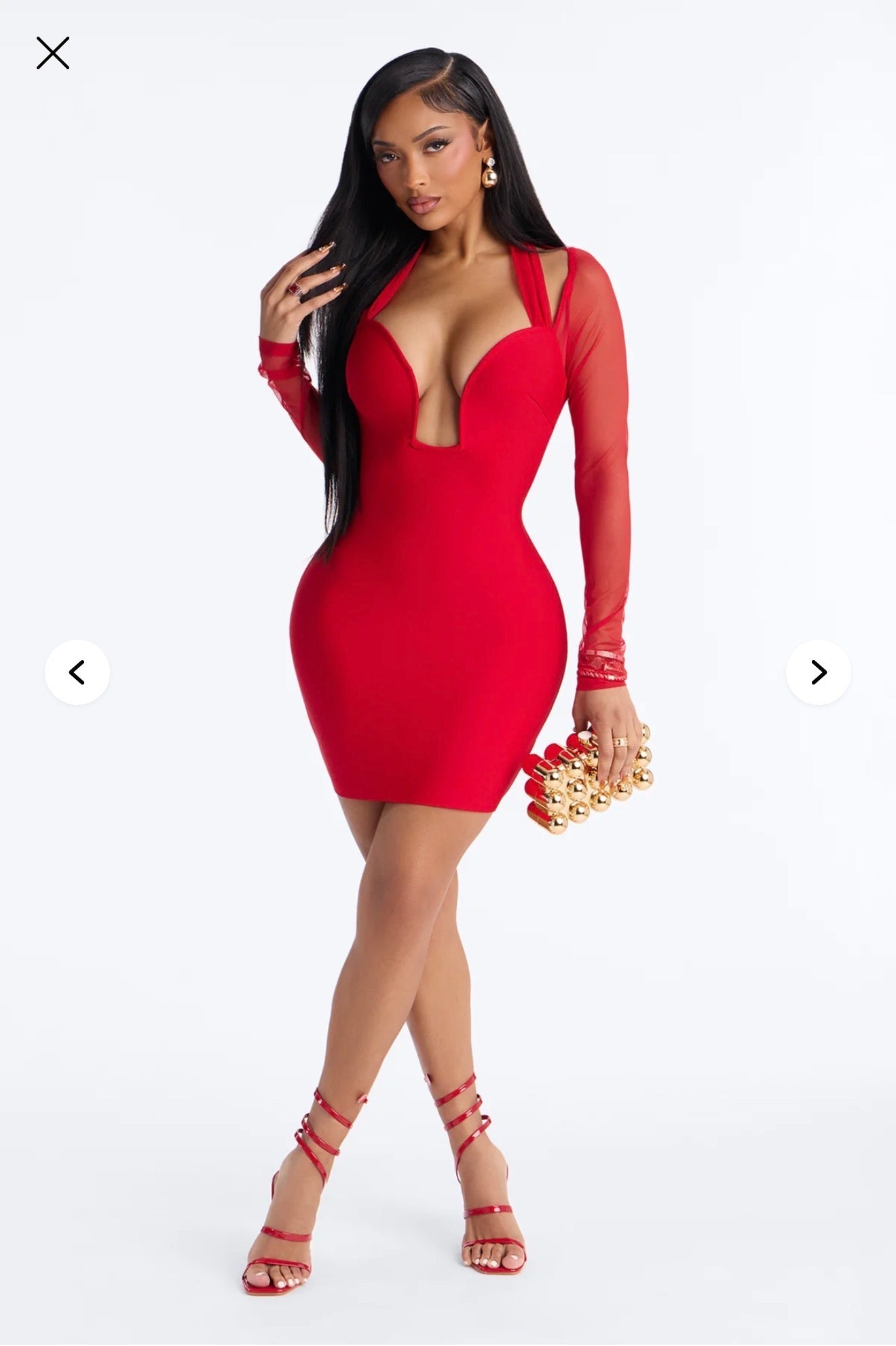 Mariela bandage mini -dress