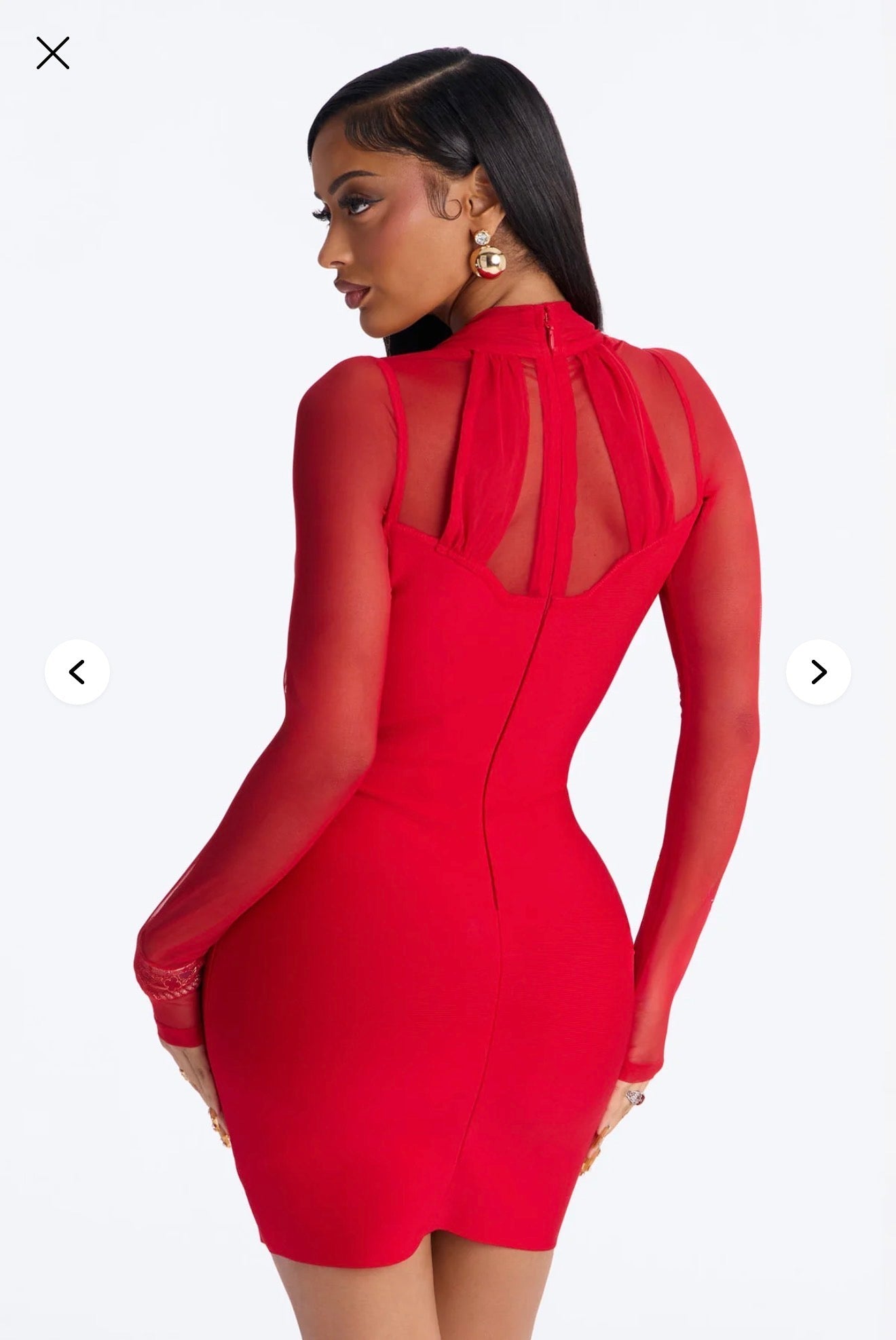 Mariela bandage mini -dress