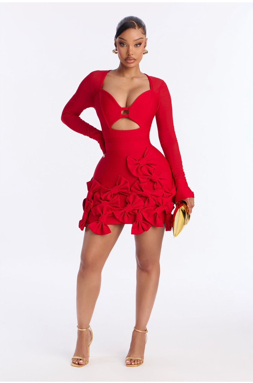 Crave More Bandage Mini Dress