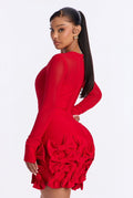 Sett Red Mini Dress